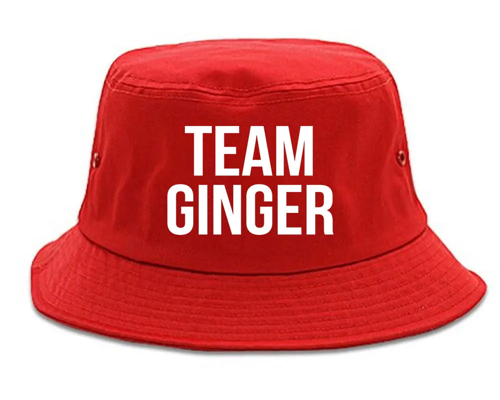 Team Ginger Funny St Patricks Day Irish Mens Bucket Hat