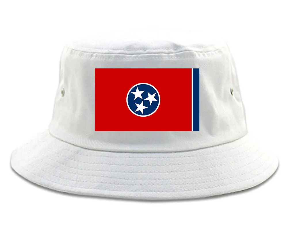 Tennessee State Flag TN Chest Mens Bucket Hat