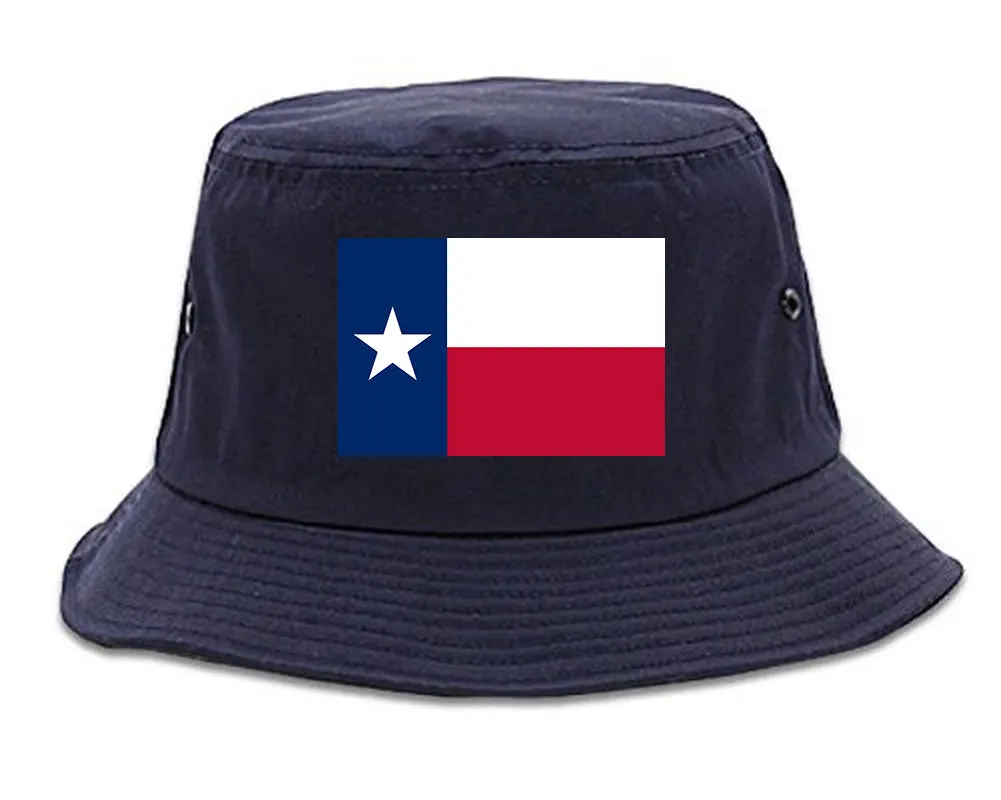 Texas State Flag TX Chest Mens Bucket Hat