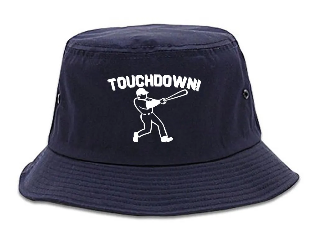 Touchdown Baseball Meme Mens Bucket Hat