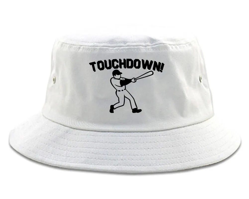 Touchdown Baseball Meme Mens Bucket Hat