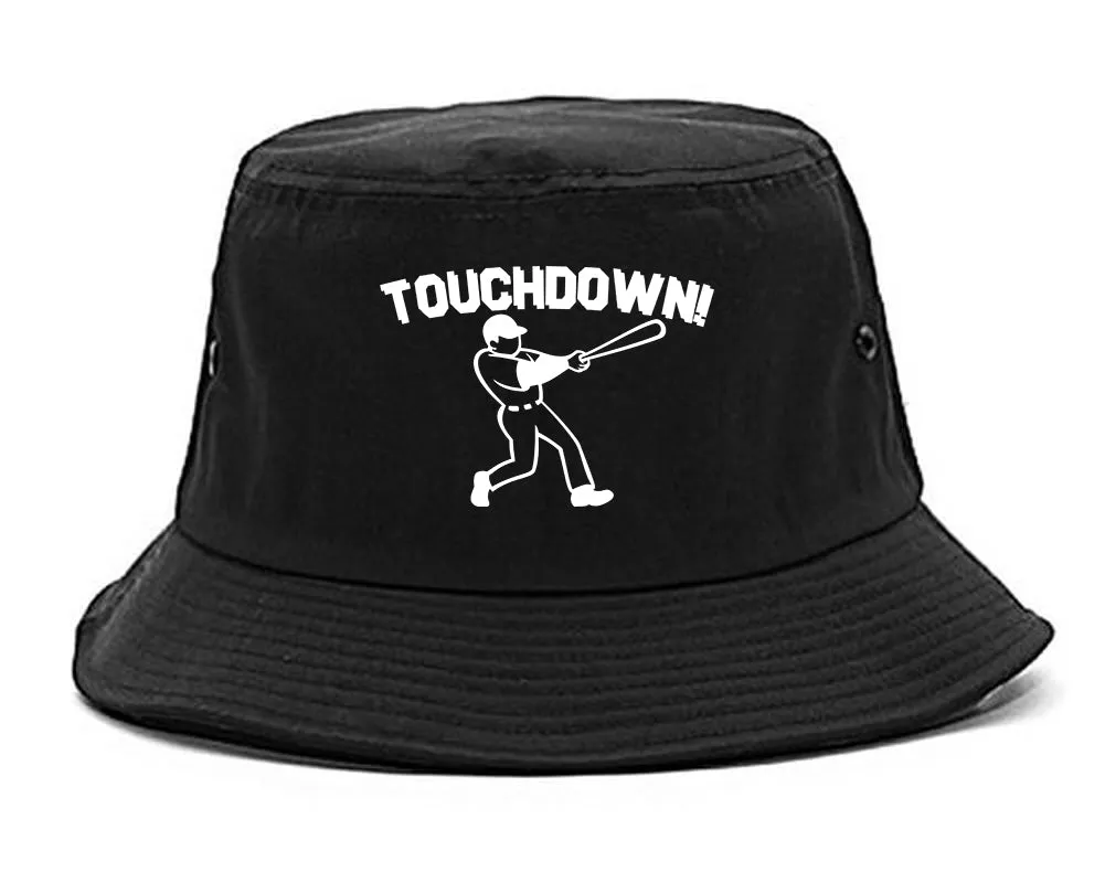 Touchdown Baseball Meme Mens Bucket Hat