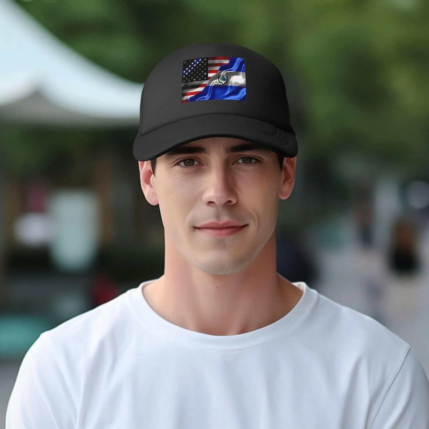 Trucker Hat for Men Women Mesh Baseball Cap Summer Golf Dad Hat Adjustable Outdoor Snapback Hat