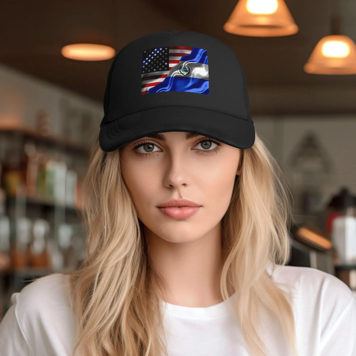 Trucker Hat for Men Women Mesh Baseball Cap Summer Golf Dad Hat Adjustable Outdoor Snapback Hat