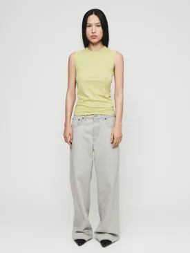 Wide Jean in Superlight Grey